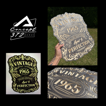Plaque VINTAGE