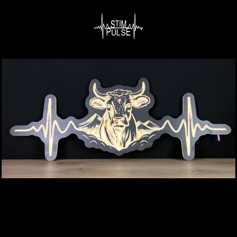 Vache et ses montagnes - StimPulse Origin